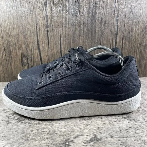 Allbirds Canvas Pacers Black Casual Sneakers Men’s  Size 10 Athletic Shoes CP
