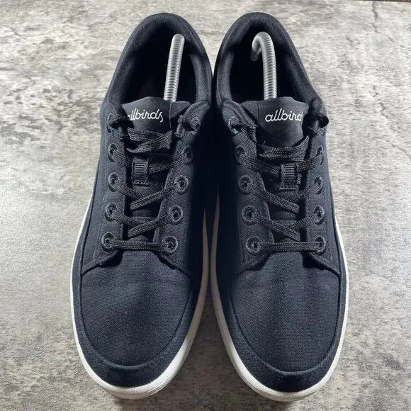 Allbirds Canvas Pacers Black Casual Sneakers Men’s  Size 10 Athletic Shoes CP