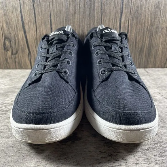 Allbirds Canvas Pacers Black Casual Sneakers Men’s  Size 10 Athletic Shoes CP