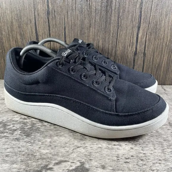 Allbirds Canvas Pacers Black Casual Sneakers Men’s  Size 10 Athletic Shoes CP