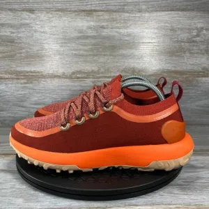 Allbirds Men's Trail Runners SWT Diablo Orange Lace Up Running Shoes Size 9
