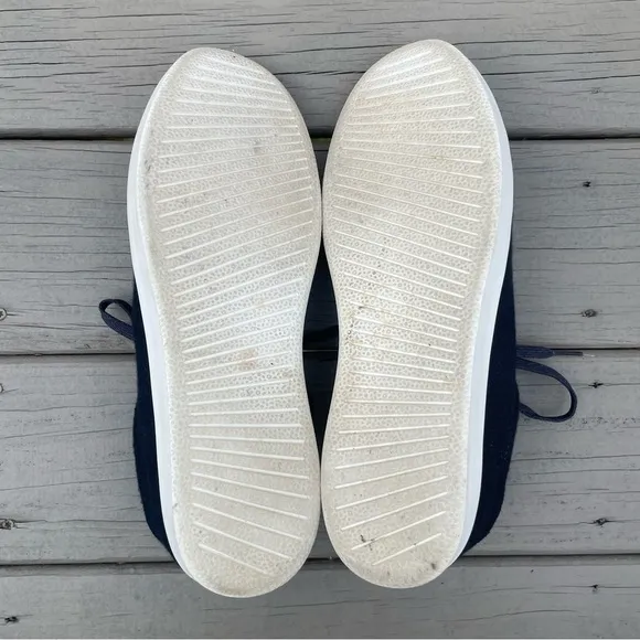 Allbirds Men's Wool Pipers Shoes in True Black (White Sole) size 14