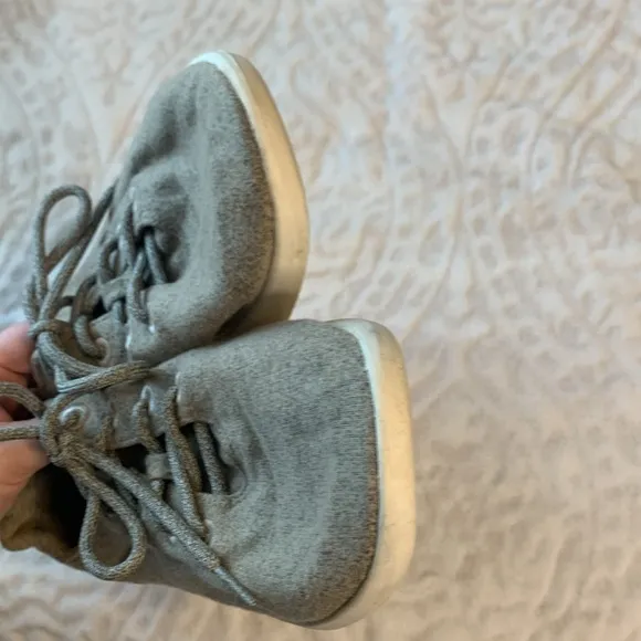 Allbirds Men's Wool Runner Shoes Gray Tan Size 10