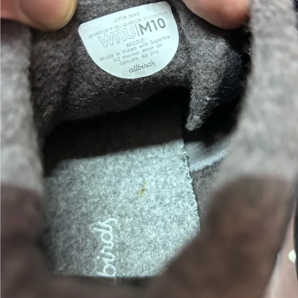 Allbirds  Men's Wool Runner-up Mizzles Size 10