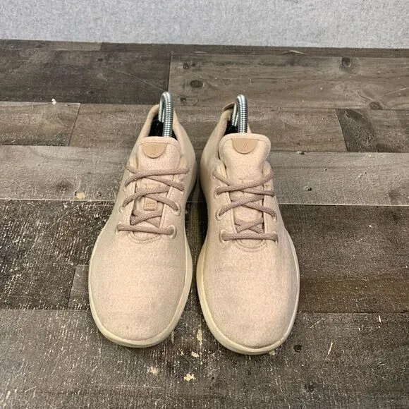 Allbirds Womens Size 8 Merino Wool Runners Shoes Cream Comfort Walking Support
