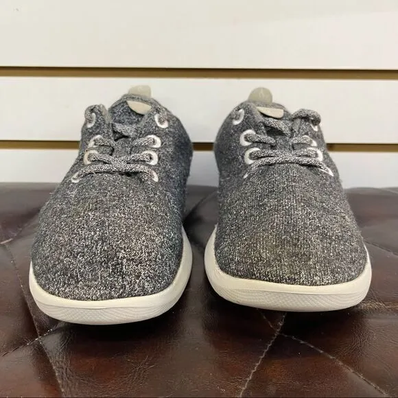 Allbirds Women's Wool Runners Natural Grey/Grey Sole Comfort Shoes Size 9