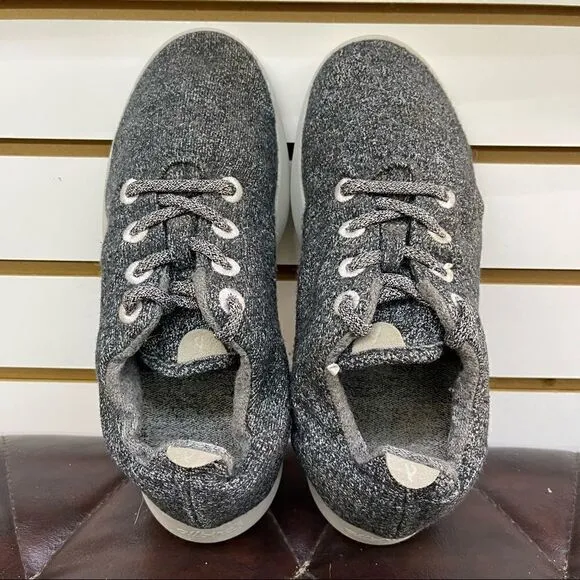 Allbirds Women's Wool Runners Natural Grey/Grey Sole Comfort Shoes Size 9