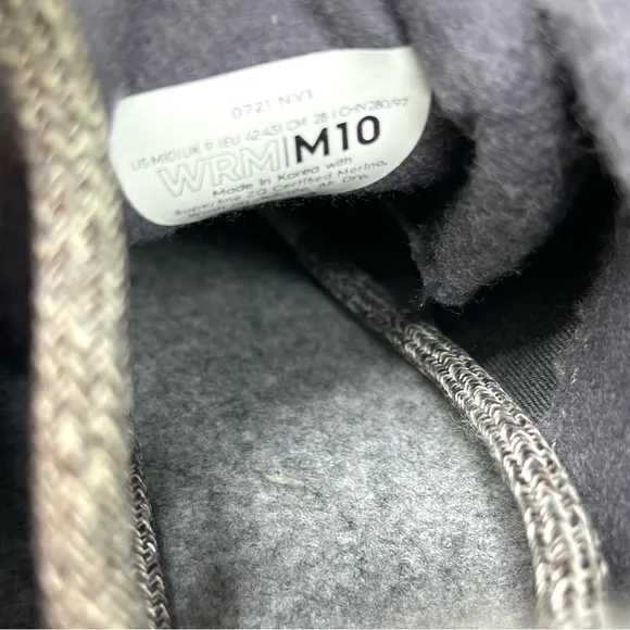 ALLBIRDS Wool Runner Mizzles Sneakers Limited Edition Grey Size 10