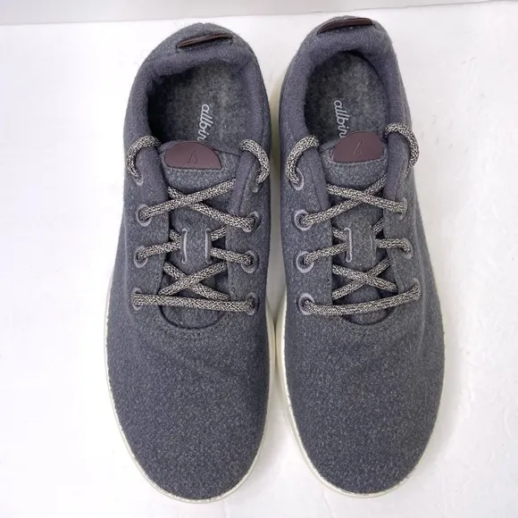 ALLBIRDS Wool Runner Mizzles Sneakers Limited Edition Grey Size 10