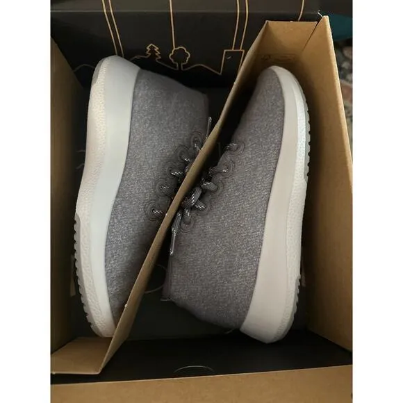 ALLBIRDS Wool Runner-Up Mizzle Medium Grey Sneakers Shoes - Women’s Sz 9