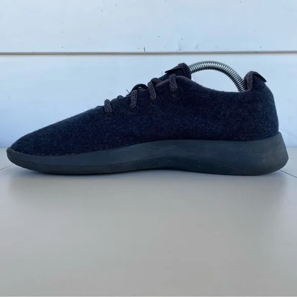 Allbirds Wool Runners Athletic Comfort Running Shoes Natural Black Heather Men 9