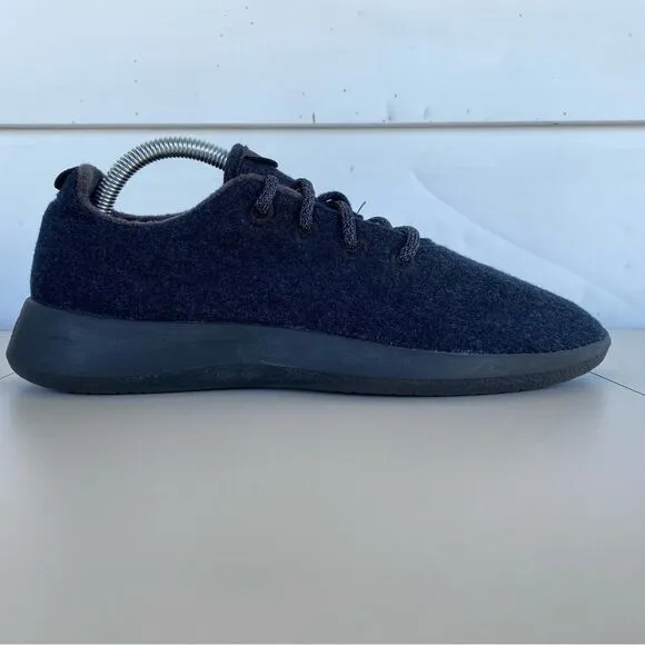 Allbirds Wool Runners Athletic Comfort Running Shoes Natural Black Heather Men 9