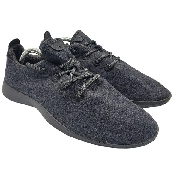 Allbirds Wool Runners Mens 11 Natural Black Comfort Casual Shoes