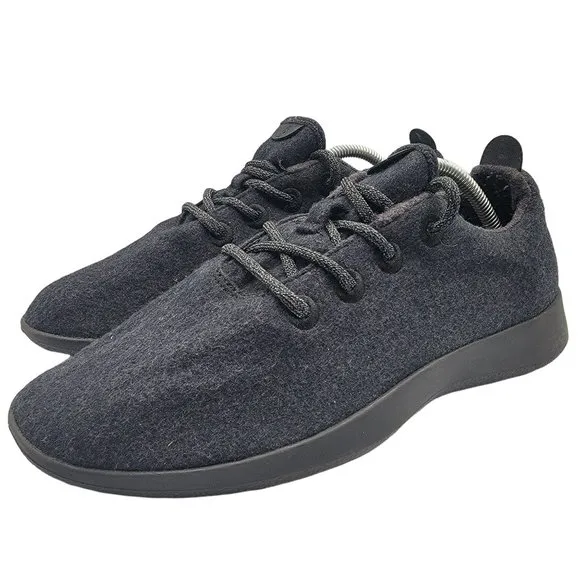 Allbirds Wool Runners Mens 11 Natural Black Comfort Casual Shoes