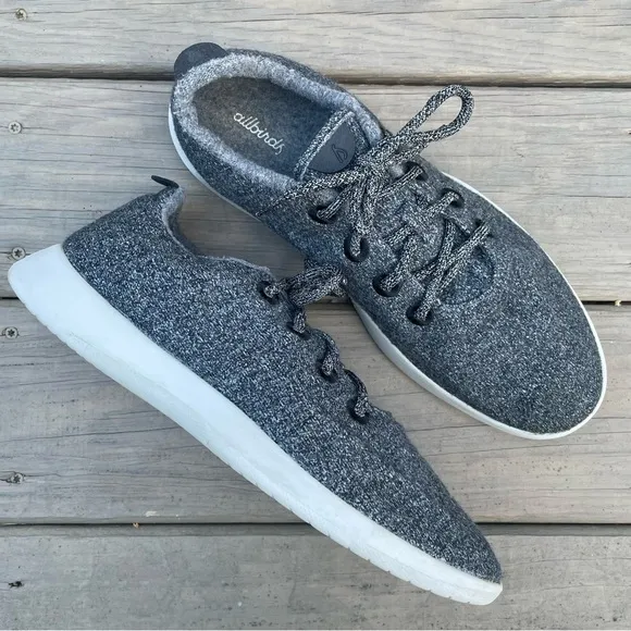 Allbirds Wool Runners Natural Grey Shoes size 13