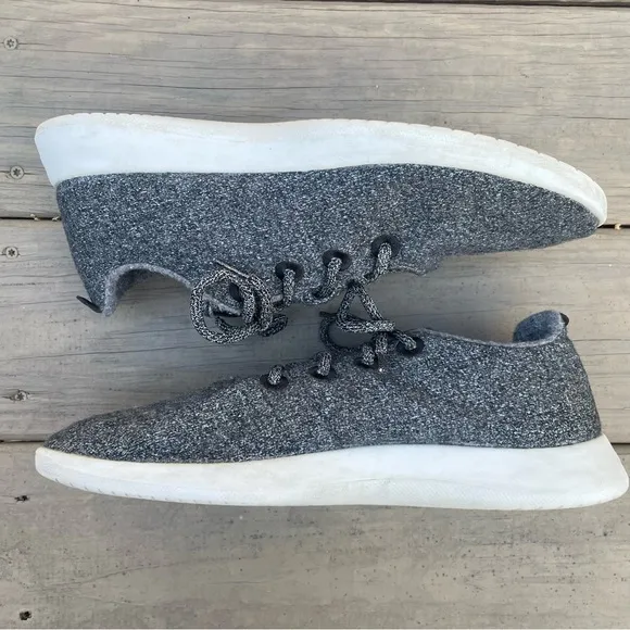 Allbirds Wool Runners Natural Grey Shoes size 13