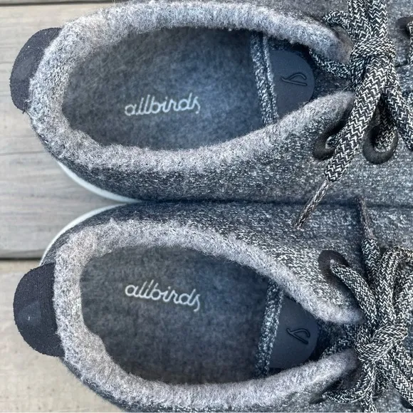 Allbirds Wool Runners Natural Grey Shoes size 13