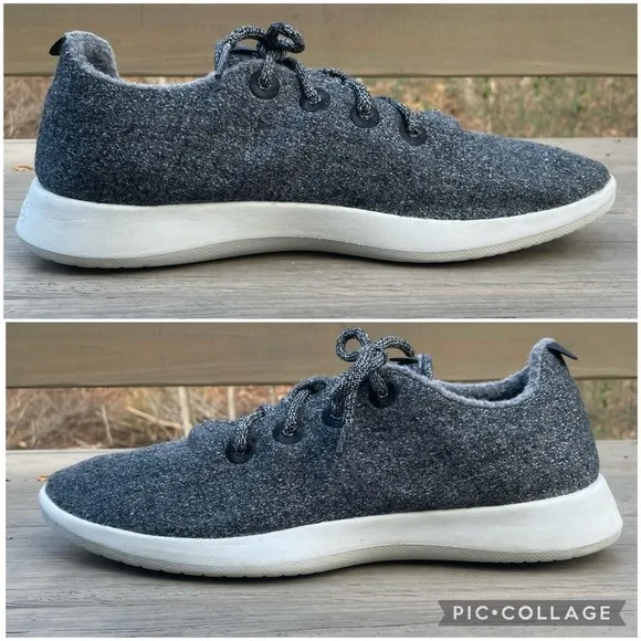 Allbirds Wool Runners Natural Grey Shoes size 13