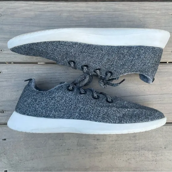 Allbirds Wool Runners Natural Grey Shoes size 13