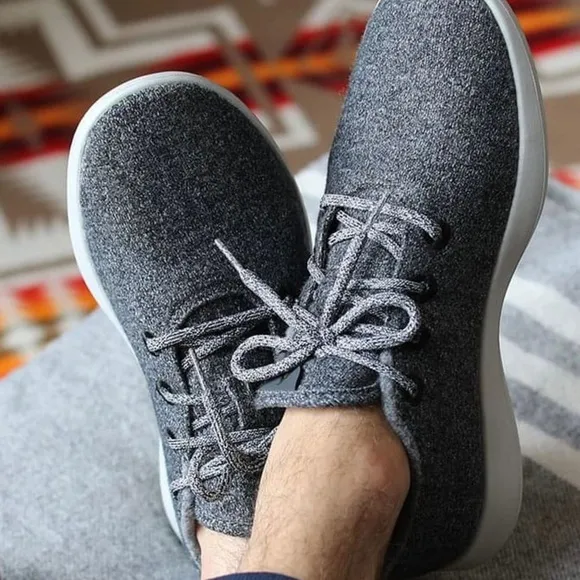 Allbirds Wool Runners Natural Grey Shoes size 13