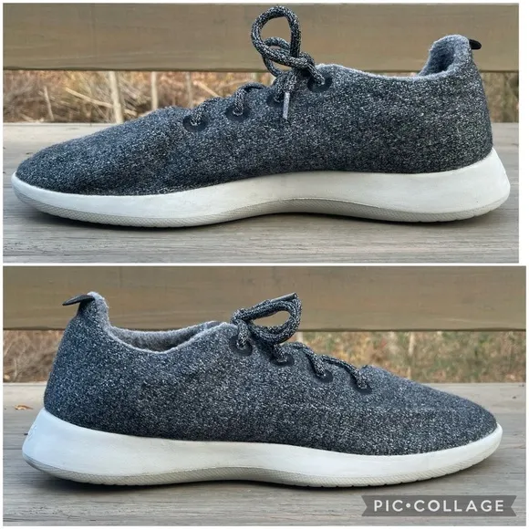 Allbirds Wool Runners Natural Grey Shoes size 13