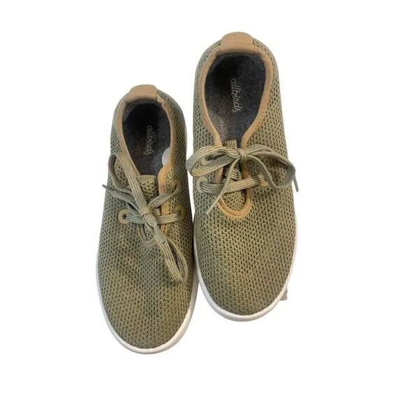 ALLBIRDS Women’s Hazy Beige (Natural White Sole) Tree Skippers shoes Women's 8