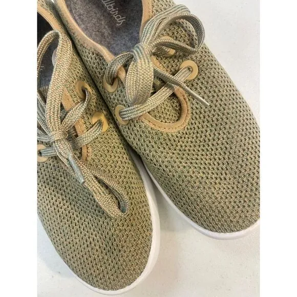 ALLBIRDS Women’s Hazy Beige (Natural White Sole) Tree Skippers shoes Women's 8