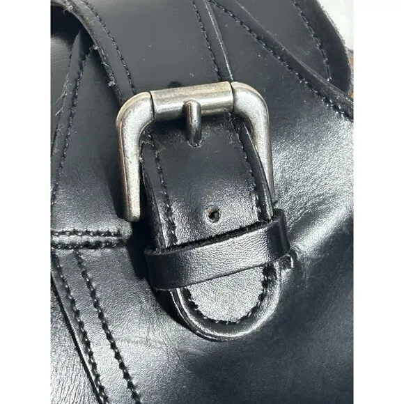 Allen Edmonds 15 D  &quot;Warwick&quot; Single Buckle Strap Black Dress Shoes $425 loafer