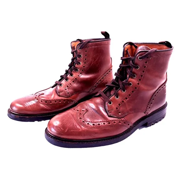 Allen Edmonds &quot;CHAPMAN&quot; WEATHERPROOF Men's Wingtip Boots 11.5 D 4897