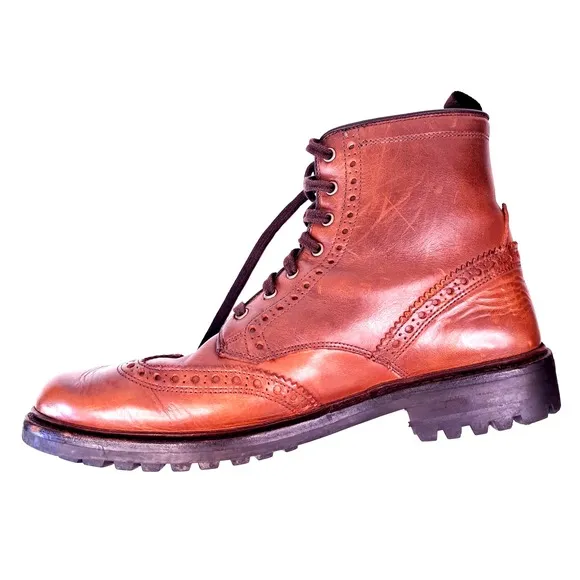 Allen Edmonds &quot;CHAPMAN&quot; WEATHERPROOF Men's Wingtip Boots 11.5 D 4897