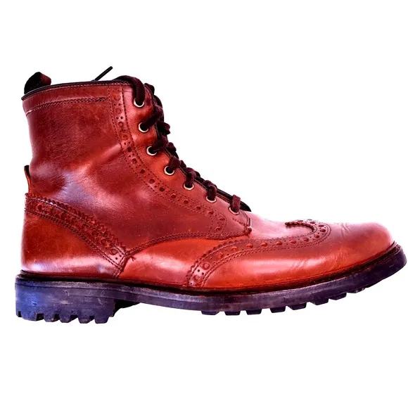 Allen Edmonds &quot;CHAPMAN&quot; WEATHERPROOF Men's Wingtip Boots 11.5 D 4897