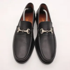 Allen Edmonds Arezzo Men's Size 12 D Horse Bit Loafers Black Leather Shoes