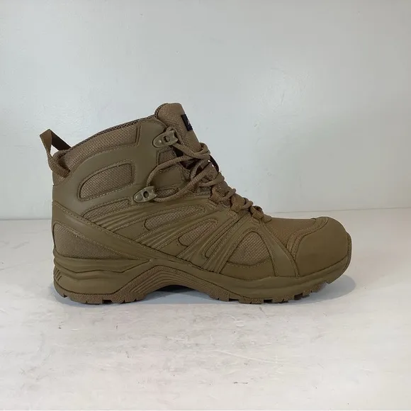 ALTAMA ABOOTTABAD TRAIL RUNNER TACTICAL MID TAN WATERPROOF BOOTS EUC SZ 10W