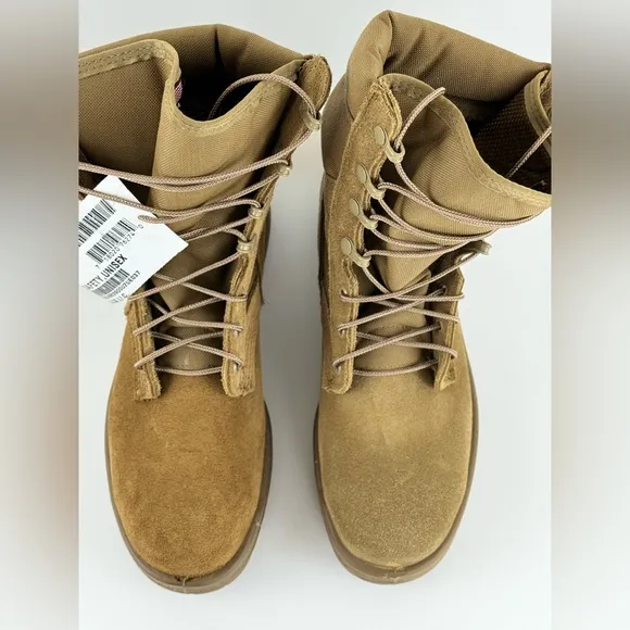 ALTAMA  (SPE1C1-18-D-1042) Steel Toe US Military Boots, Coyote, Unisex Size 6R