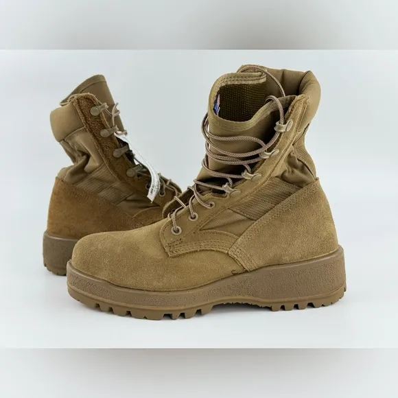 ALTAMA  (SPE1C1-18-D-1042) Steel Toe US Military Boots, Coyote, Unisex Size 6R