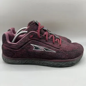 Altra Mens Escalante 2 Running Sneakers Men Size 12 Burgundy Black Comfort Shoes