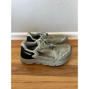 Altra Shoes Torin 5 Womens Gray/Coral Running Workout Size 7 Quick Tie Laces
