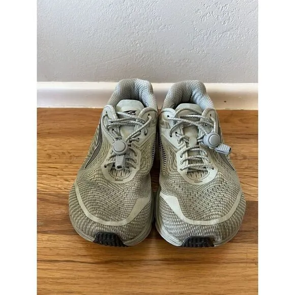 Altra Shoes Torin 5 Womens Gray/Coral Running Workout Size 7 Quick Tie Laces