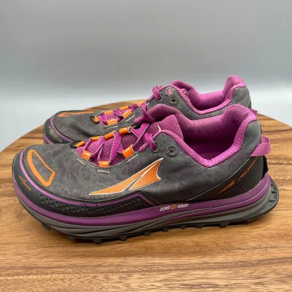 Altra Timp Shoes Womens Size 6.5 Purple Trail Running Comfort Walking Sneakers