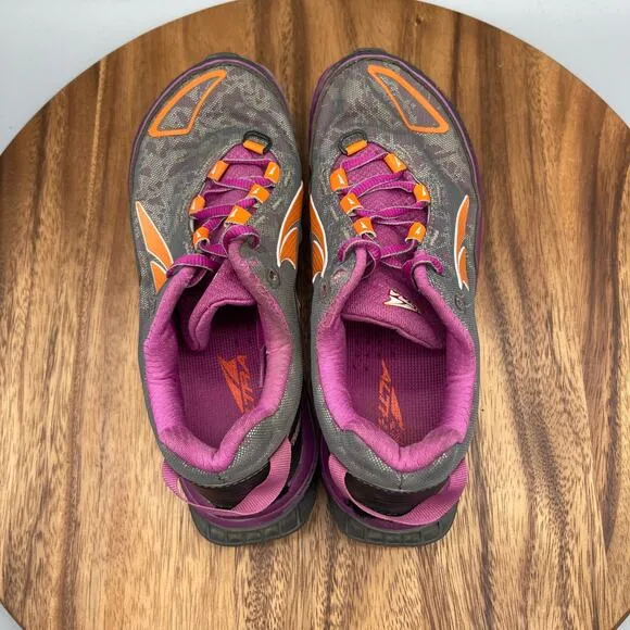 Altra Timp Shoes Womens Size 6.5 Purple Trail Running Comfort Walking Sneakers