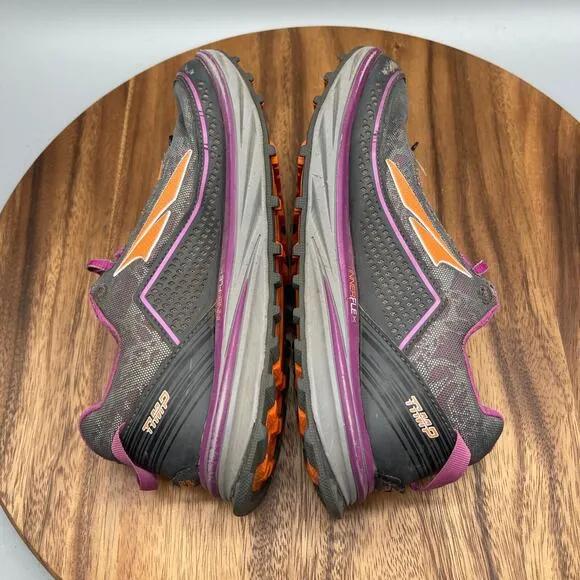 Altra Timp Shoes Womens Size 6.5 Purple Trail Running Comfort Walking Sneakers