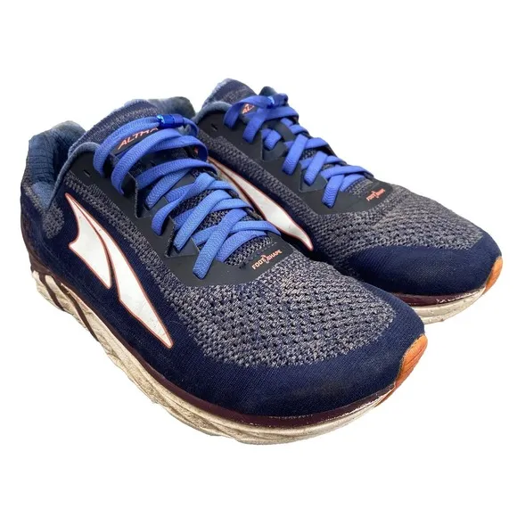 Altra Torin 4 Plush Womens 10.5 Blue Running Shoes Sneakers Zero Drop Sportswear