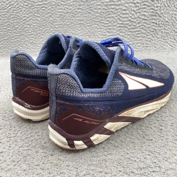 Altra Torin 4 Plush Womens 10.5 Blue Running Shoes Sneakers Zero Drop Sportswear