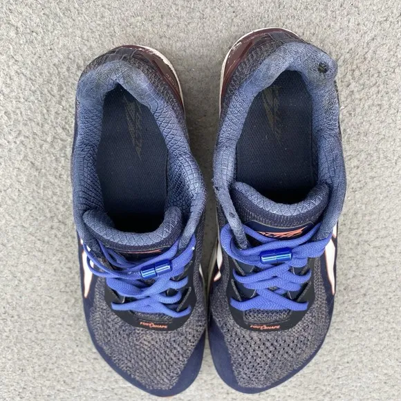 Altra Torin 4 Plush Womens 10.5 Blue Running Shoes Sneakers Zero Drop Sportswear