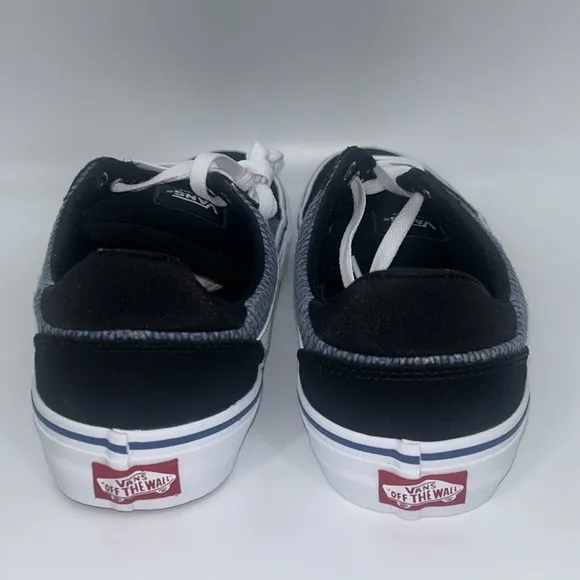 &quot;NEW&quot; Men's Vans Ward‎ Deluxe Skate Shoes- Black/Bijou Blue- Size 10