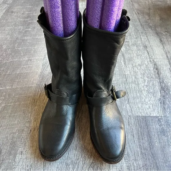 Anouk Women’s Tall Boots Military Button Up Size 8