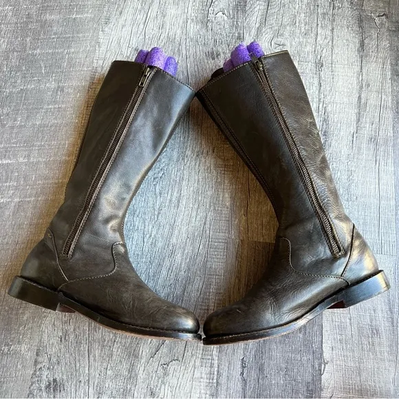 Anouk Women’s Tall Boots Military Button Up Size 8
