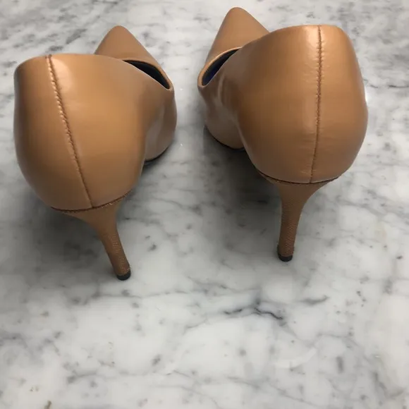 Antonia Saint New York Tan Leather Women's Shoes size 7