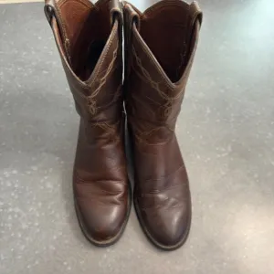 Ariat Brown Leather Western Cowboy Boots - Size 10D