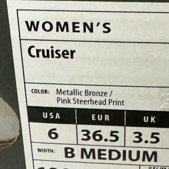 Ariat Women’s Cruiser Metallic Bronze-Pink Steerhead Print Loafer Shoe